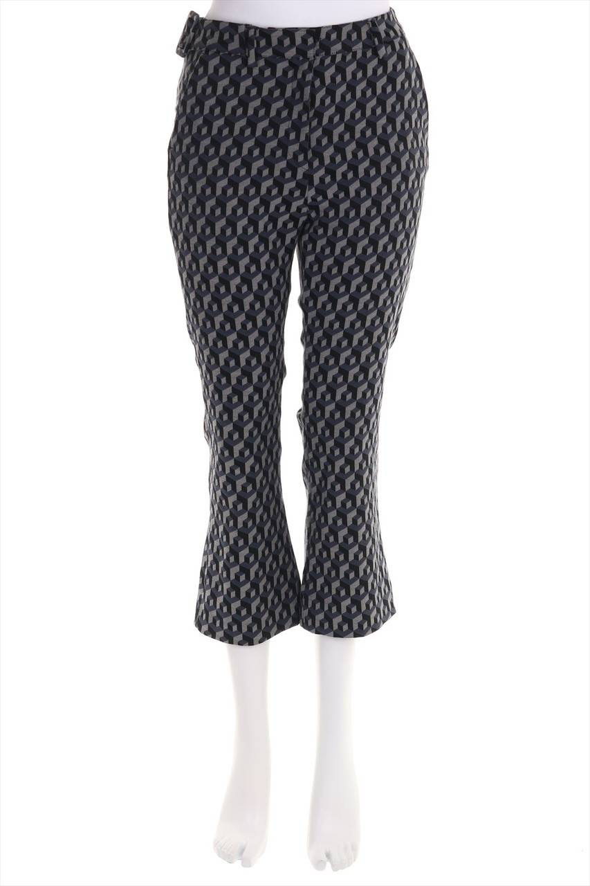 Carou MAX&Co. Cropped-Hose mit Print aus Baumwoll-Mix