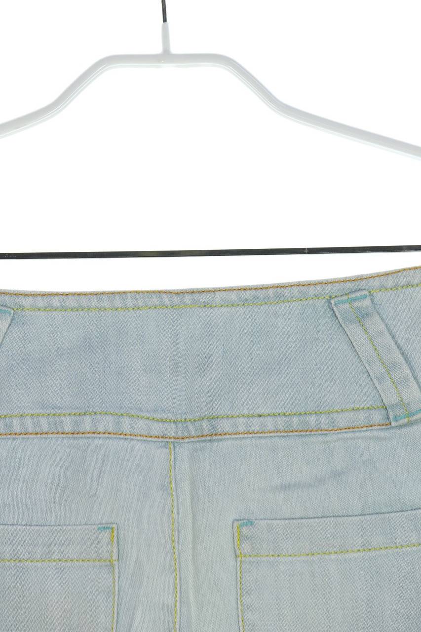 Carou MAX&Co. Y2K-Used Look Bootcut-Jeans Aus Baumwolle Mit Steppung