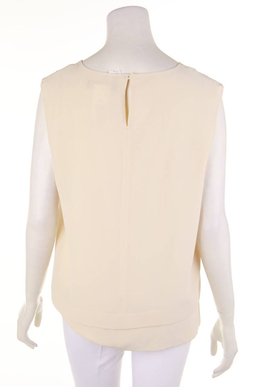 Carou Max Mara STUDIO Blusentop Aus Seide Im Layer Look