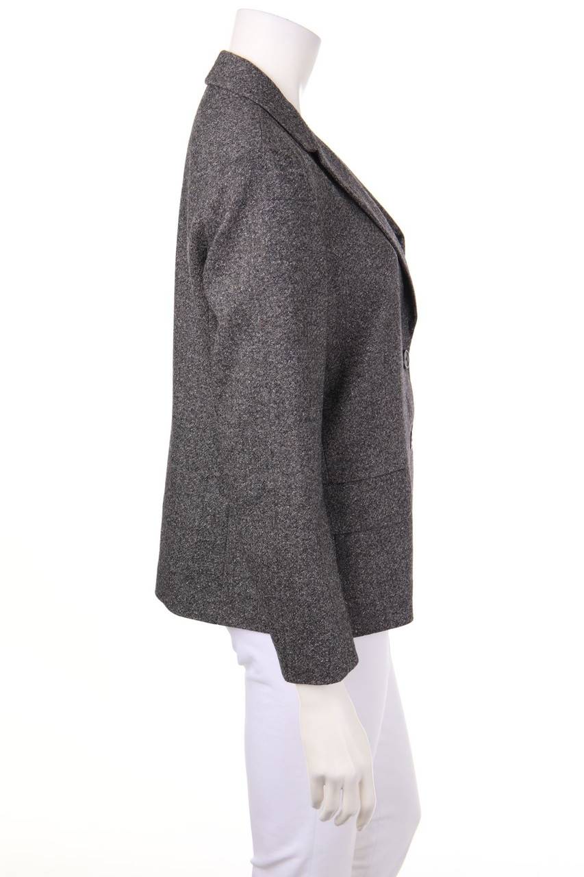 Carou Max Mara WEEKEND Blazer Aus Woll-Mix Mit Schlitz