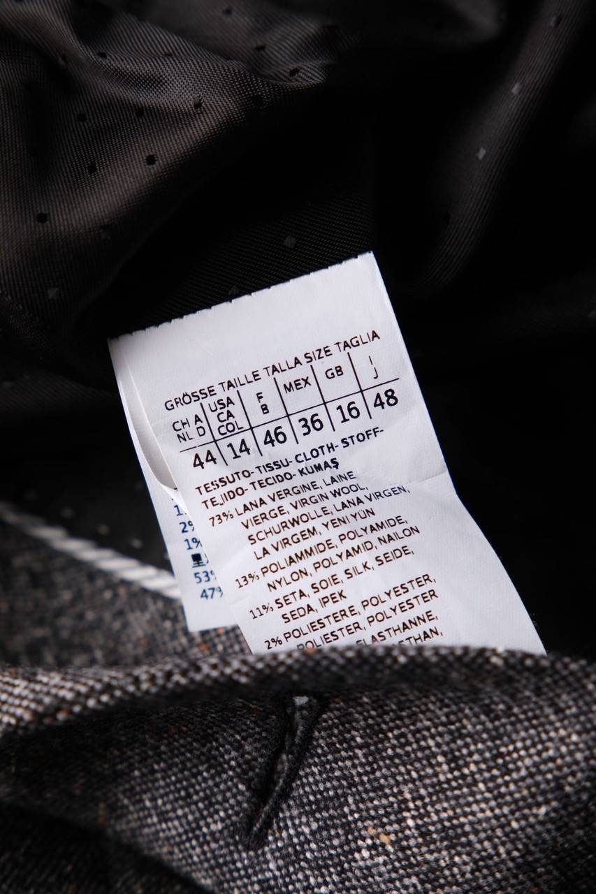 Carou Max Mara WEEKEND Blazer Aus Woll-Mix Mit Schlitz