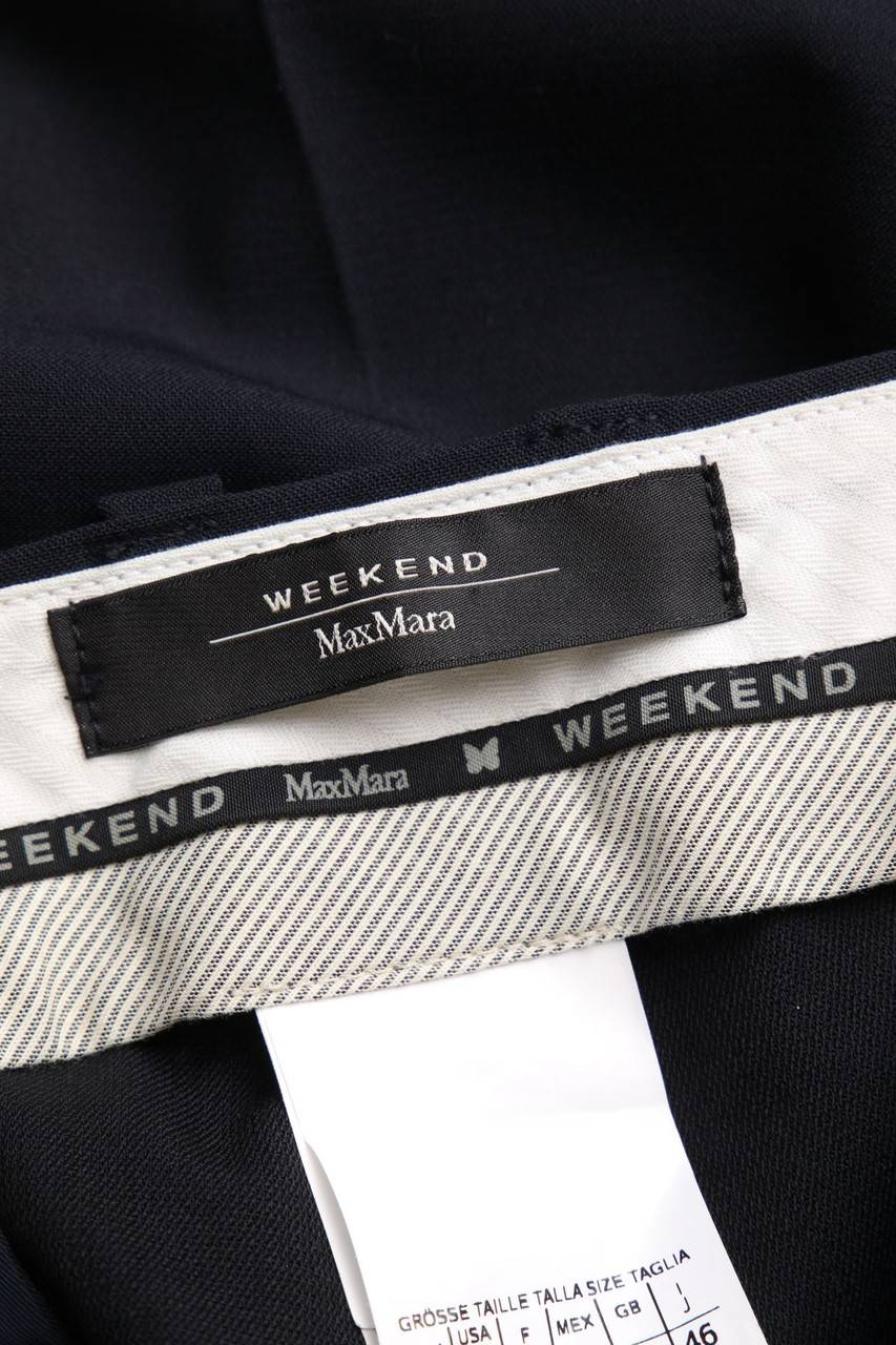 Carou Max Mara WEEKEND Business-Hose Aus Schurwoll-Mix