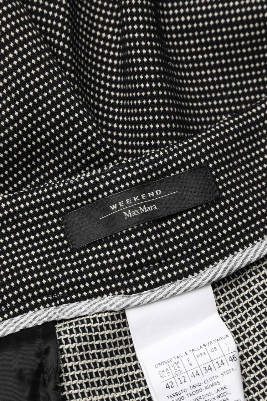 Carou Max Mara WEEKEND Hose Aus Schurwoll-Mix Mit Seide