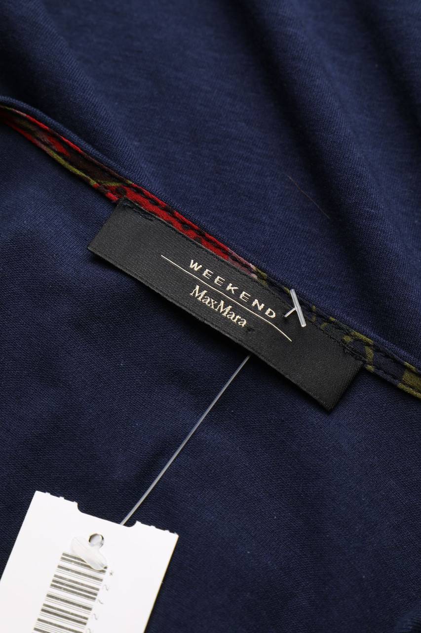 Carou Max Mara WEEKEND Kurzarm-Shirt Mit Blumen-Print