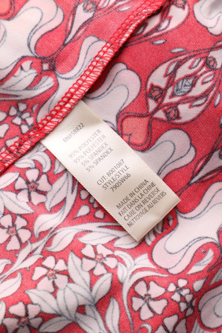 Carou MAX STUDIO Kleid Aus Jersey In Wickel-Optik Mit Floralem Muster