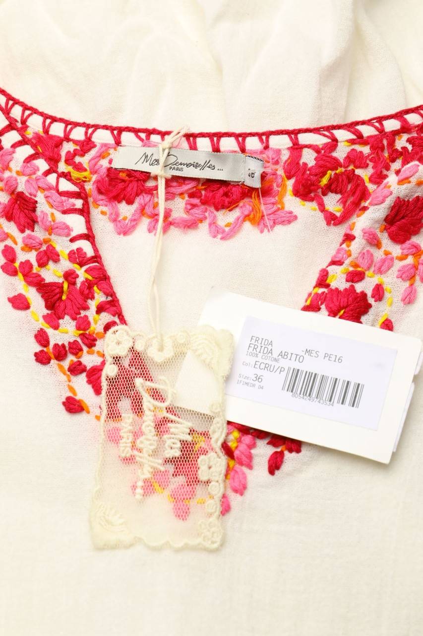 Carou MES DEMOISELLES PARIS Maxi-Kleid Aus Baumwolle Mit Stickereien