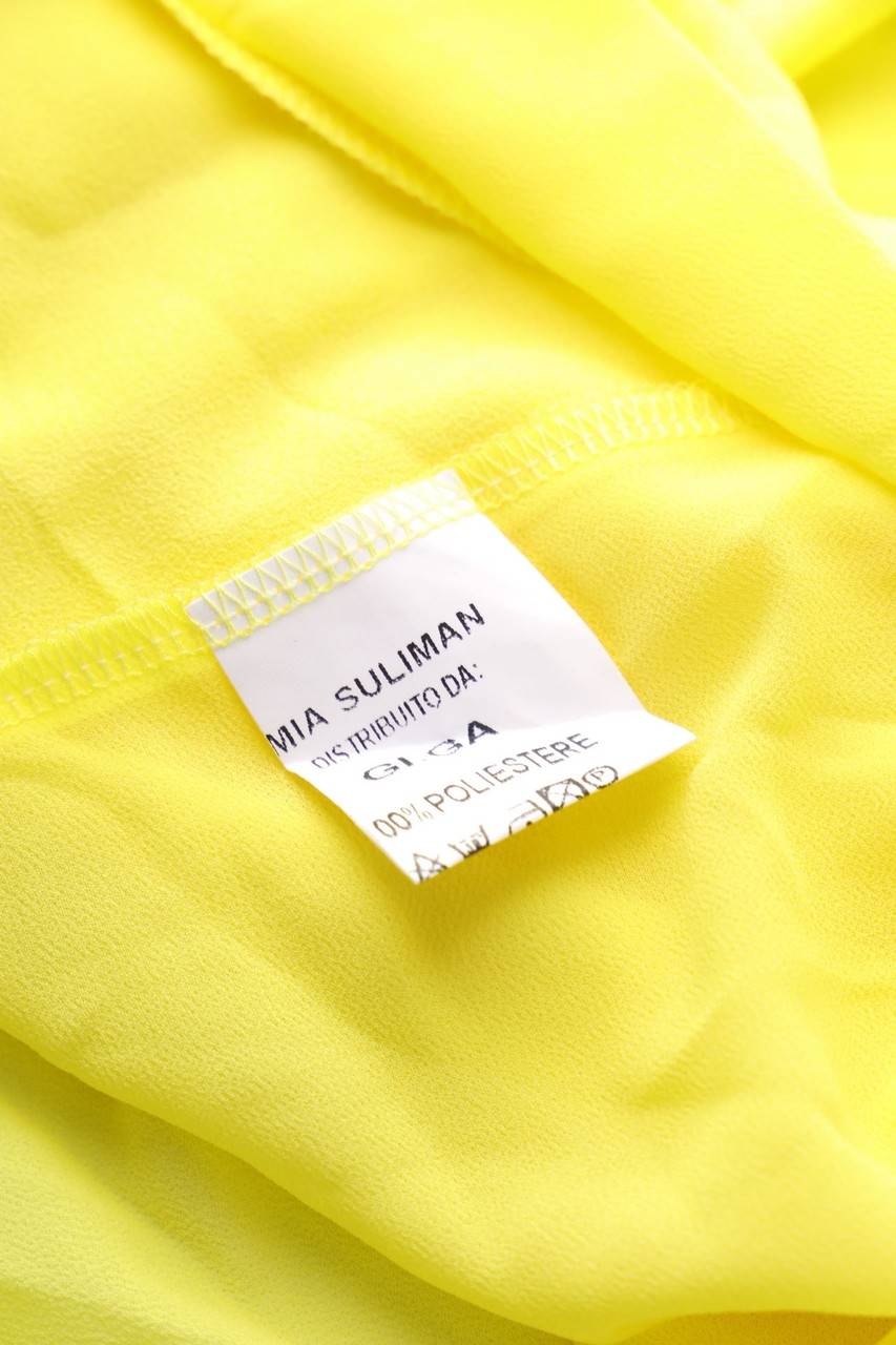 Carou MIA SULIMAN Vokuhila-Blusentop Mit Tiefem Rückenausschnitt