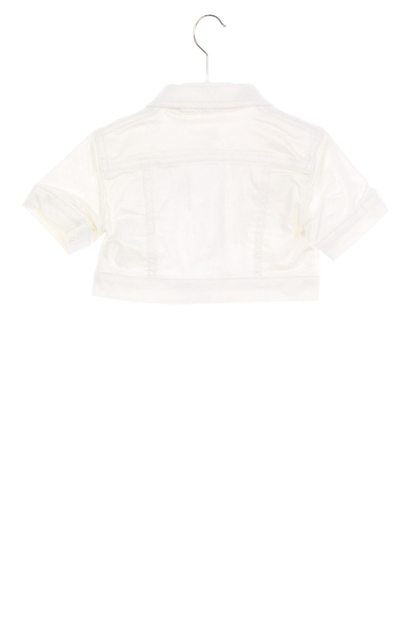 Carou MICROBE BY MISS GRANT Denim-Jacke Mit Glitzer