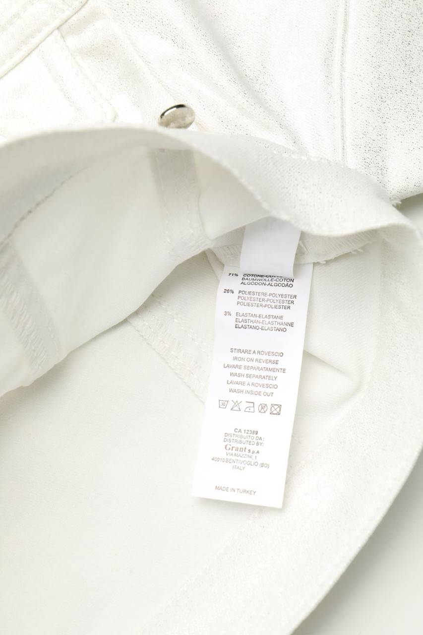 Carou MICROBE BY MISS GRANT Denim-Jacke Mit Glitzer