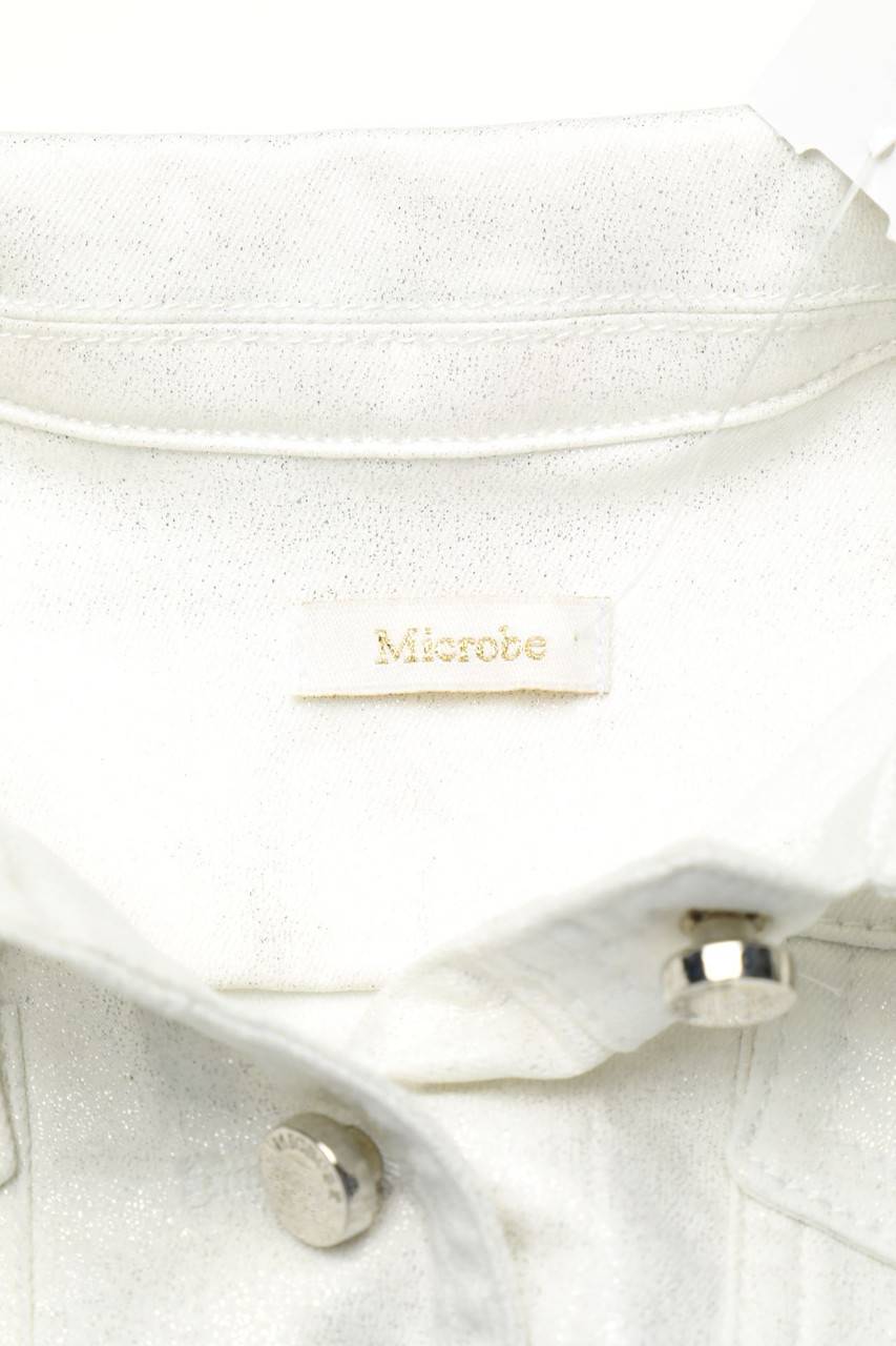 Carou MICROBE BY MISS GRANT Denim-Jacke Mit Glitzer
