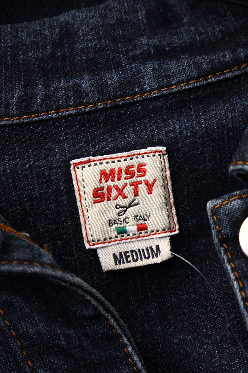 Carou MISS SIXTY Jeans-Jacke Mit Aufgesetzten Taschen