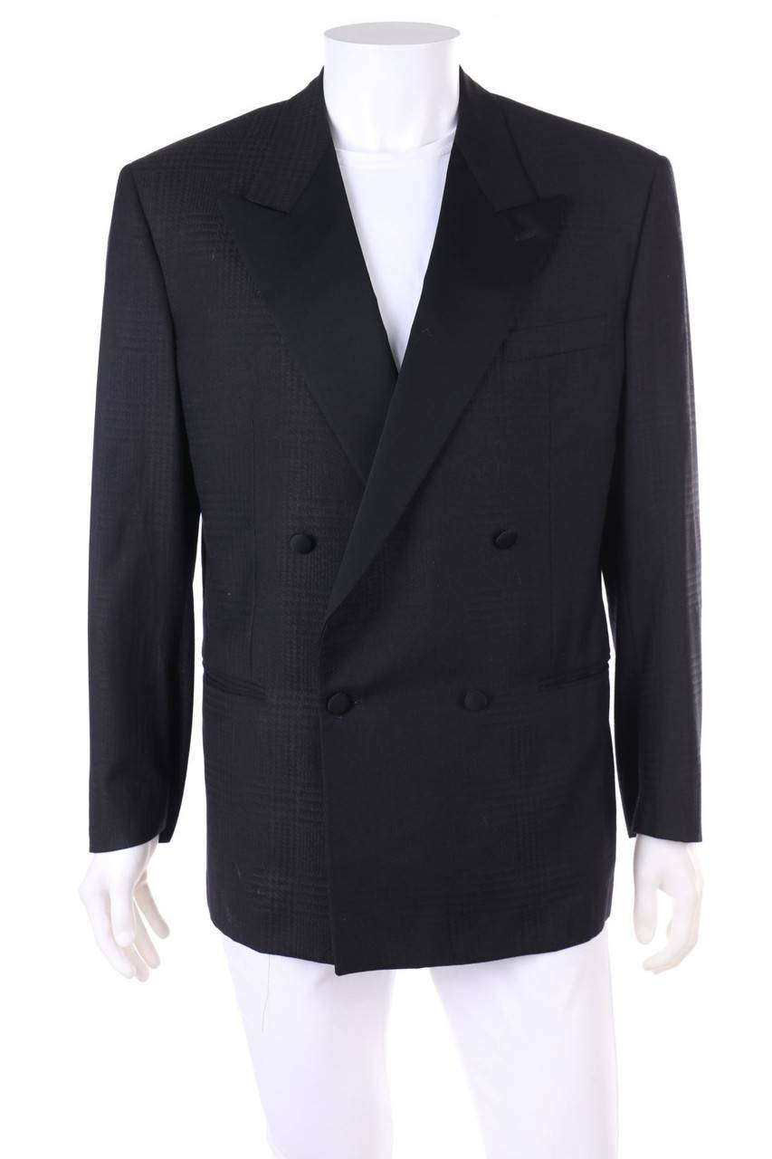 Carou MISSONI UOMO Vintage-Zweireiher-Sakko aus Seiden-Mischung