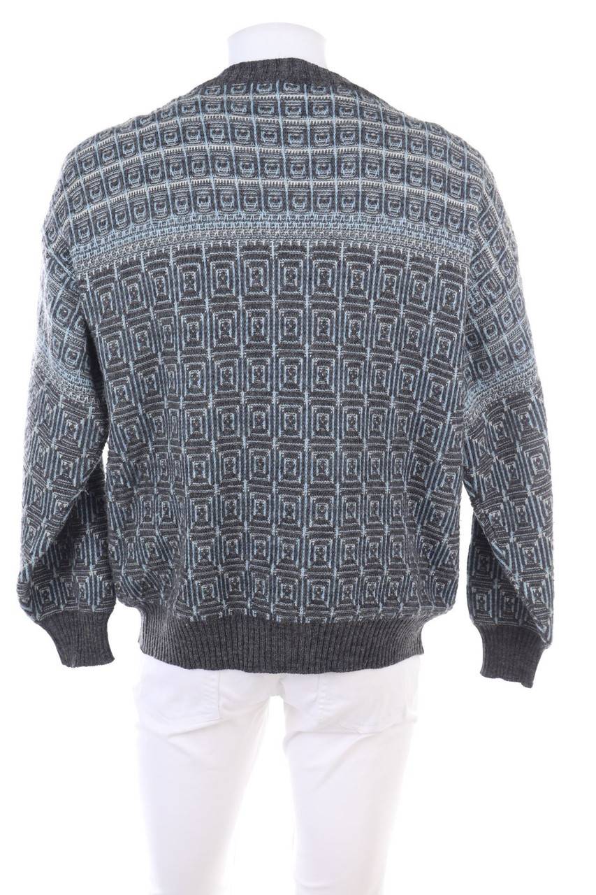 Carou MODE MONTE CARLO Vintage-Cardigan Mit Muster Aus Woll-Mix