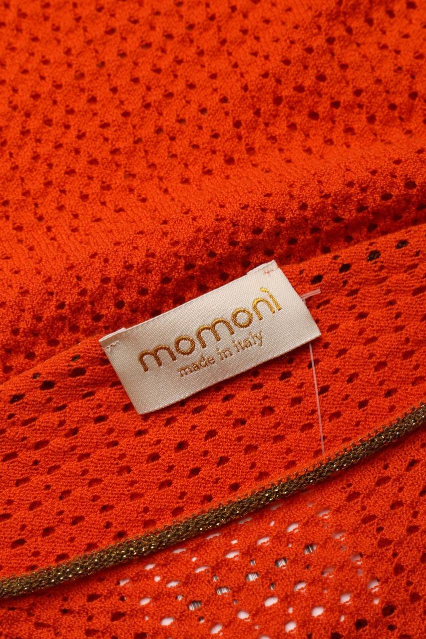Carou Momonì Oversize-Pullover Mit Lochstrick-Details