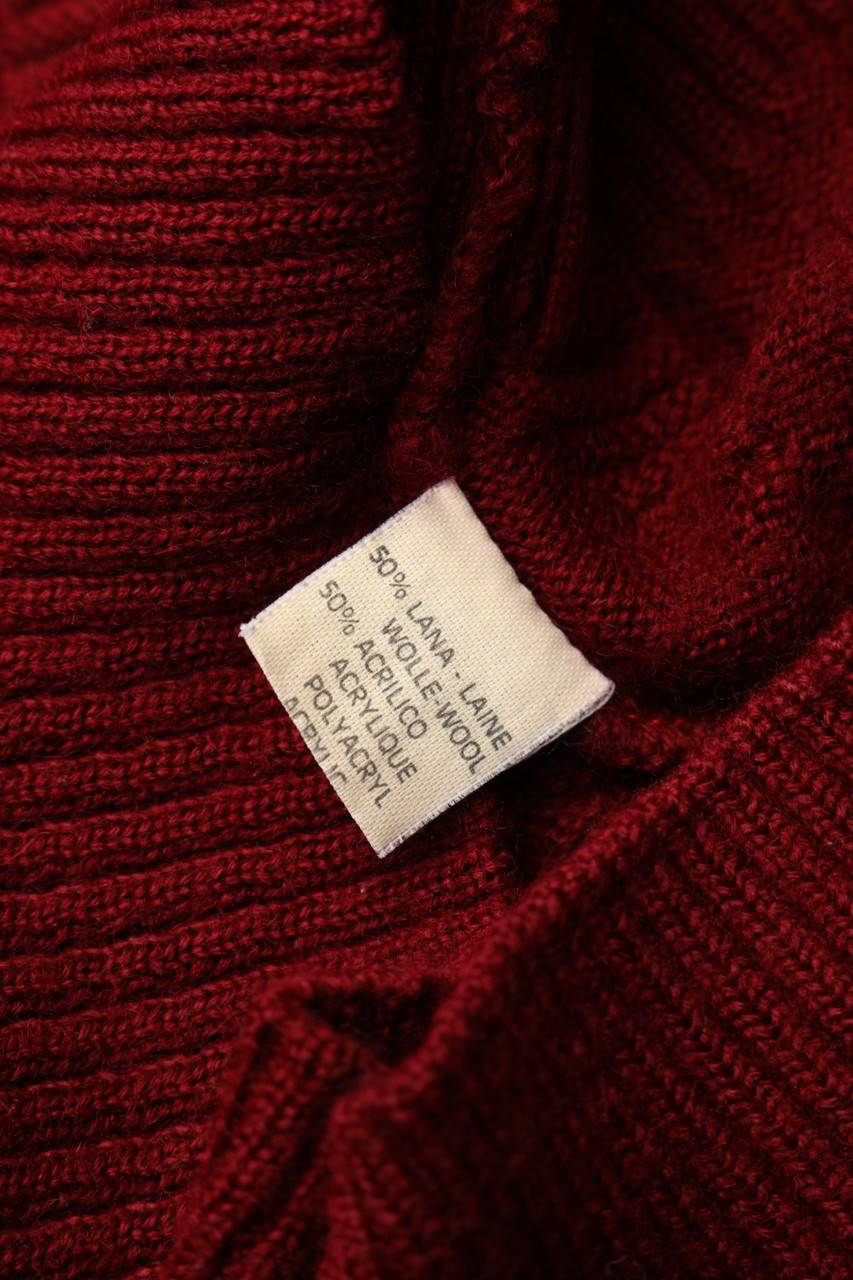 Carou MONTE CARLO V-Neck-Pullover Mit Muster Aus Woll-Mix