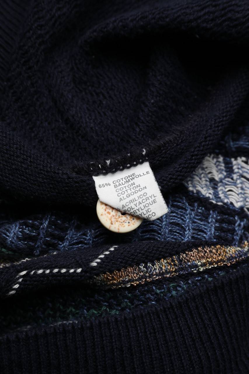 Carou MONTE CARLO Vintage-Muster-Weste Aus Baumwoll-Mix