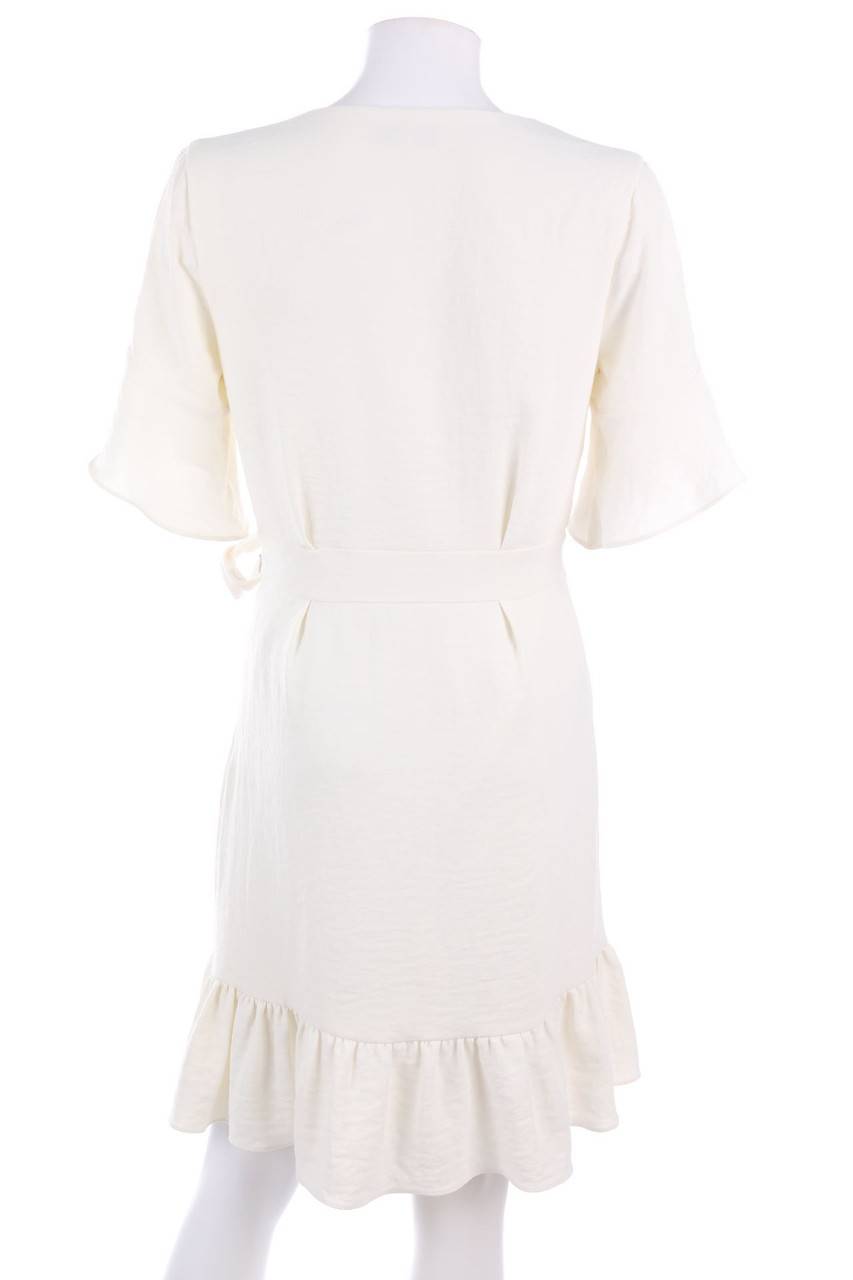 Carou MORGAN Cold-Shoulder-Kleid In Wickel-Optik Mit Volants