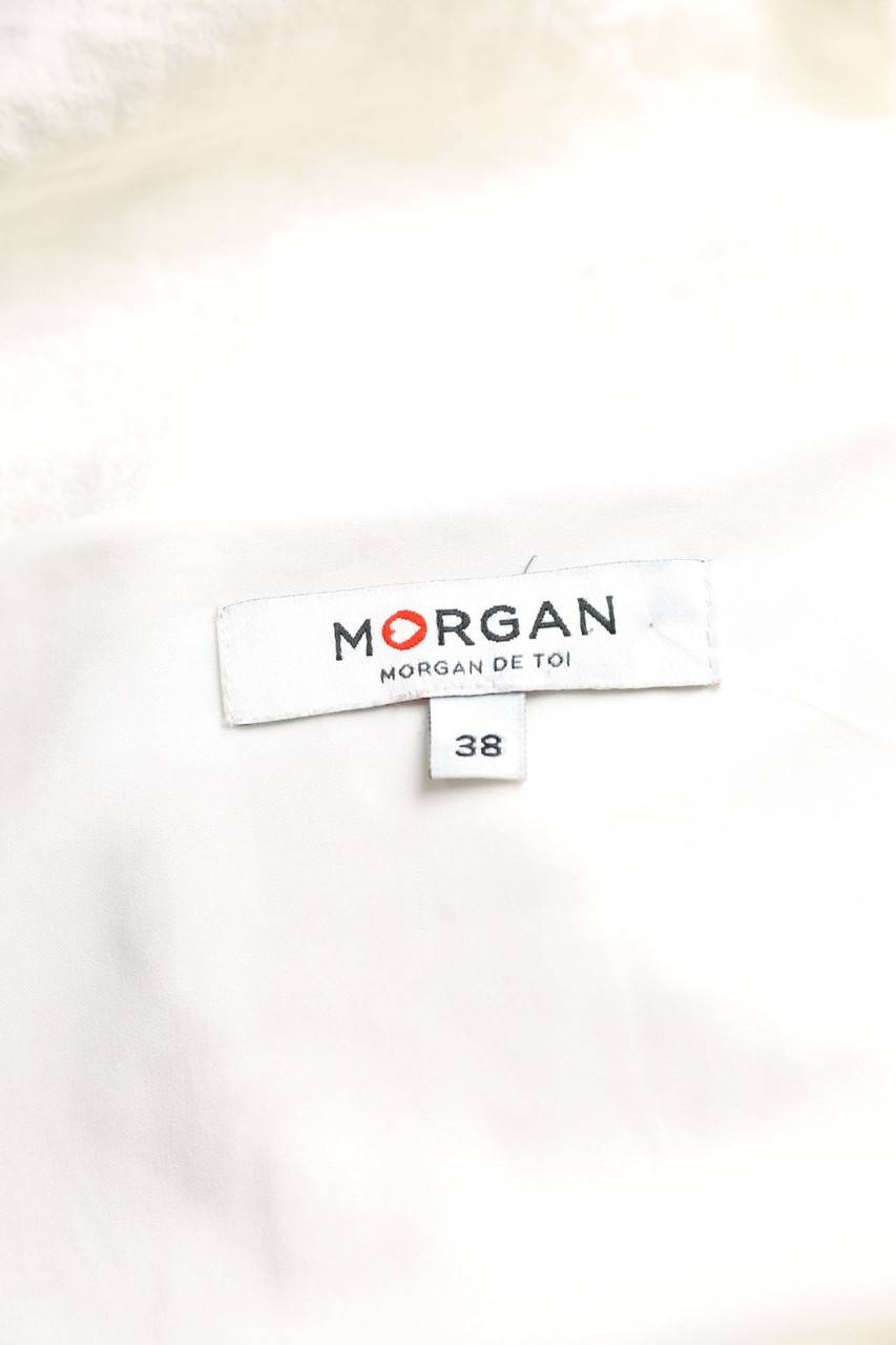 Carou MORGAN Cold-Shoulder-Kleid In Wickel-Optik Mit Volants