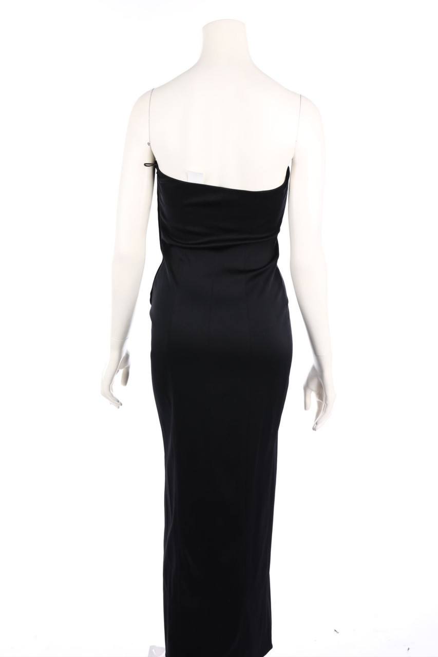 Carou MOSCHINO CHEAP AND CHIC Maxi-Abendkleid Mit Schleife