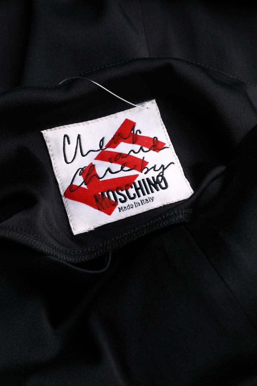 Carou MOSCHINO CHEAP AND CHIC Maxi-Abendkleid Mit Schleife