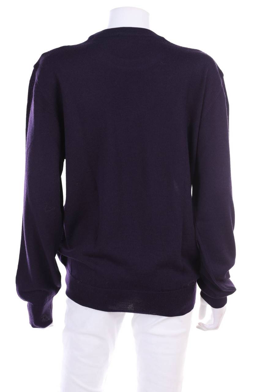 Carou MV La Maglieria Italiana Strick-Pullover Aus Woll-Mix Mit Argyle-Muster