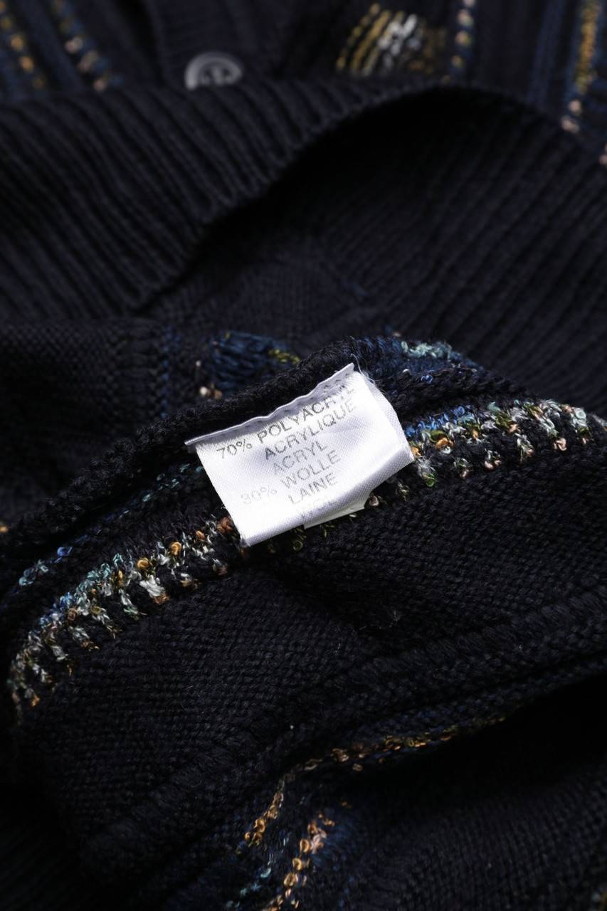 Carou NICK TAYLOR SPORTSWEAR Vintage-Pullover Aus Woll-Mix