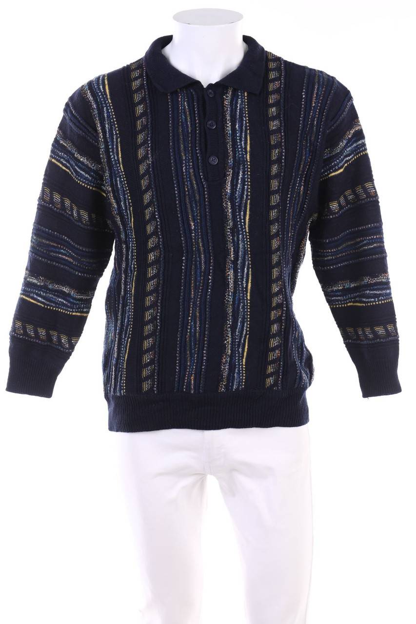 Carou NICK TAYLOR SPORTSWEAR Vintage-Pullover aus Woll-Mix