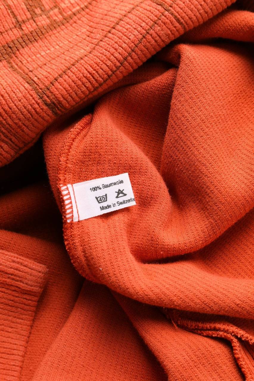 Carou NILE Sportswear Vintage-Strick-Pullover Mit Print