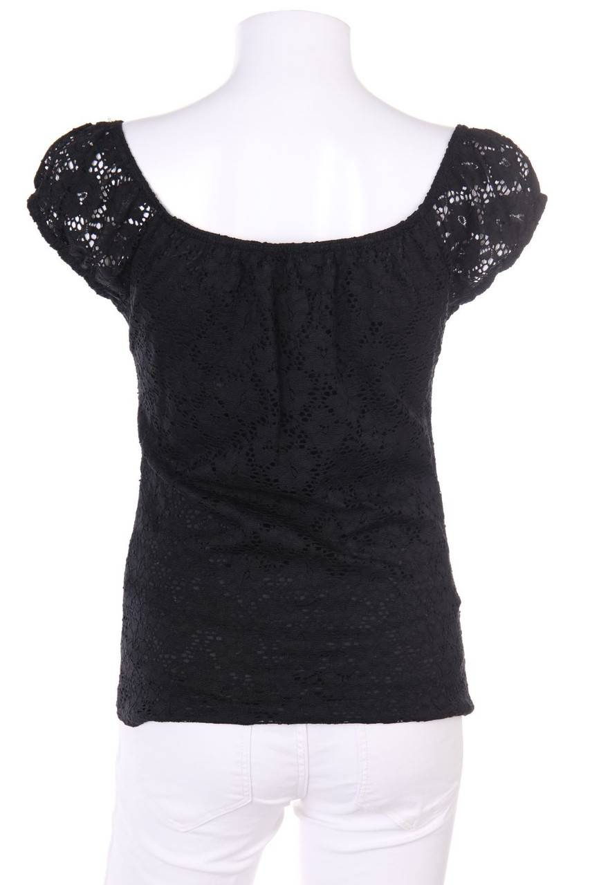 Carou NO EXCUSE Bluse Aus Spitze Mit Reißverschluss