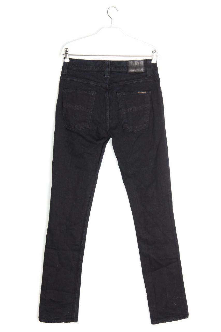 Carou Nudie Jeans Used Look Skinny-Jeans Mit Logo-Applikation