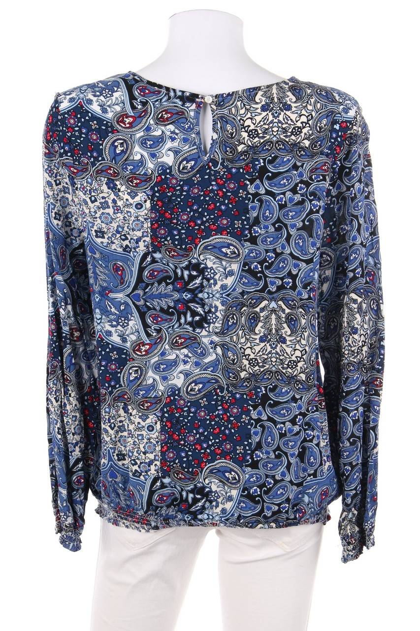 Carou Ohne Label Bluse Mit Paisley-Print Aus Viskose