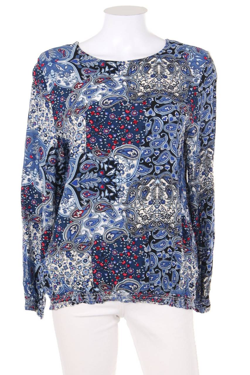 Carou Ohne Label Bluse mit Paisley-Print aus Viskose