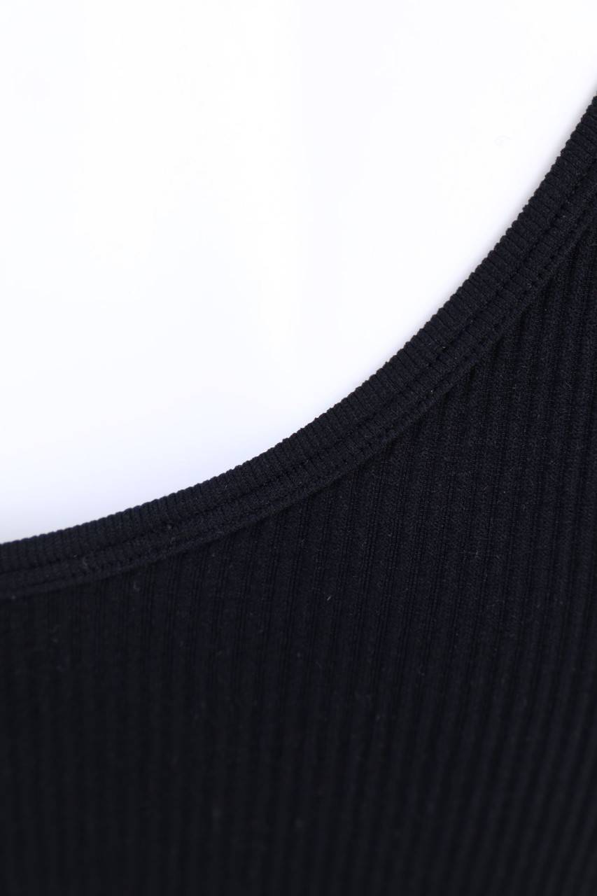 Carou Ohne Label Crop-Top Mit Asymmetrischem Schnitt