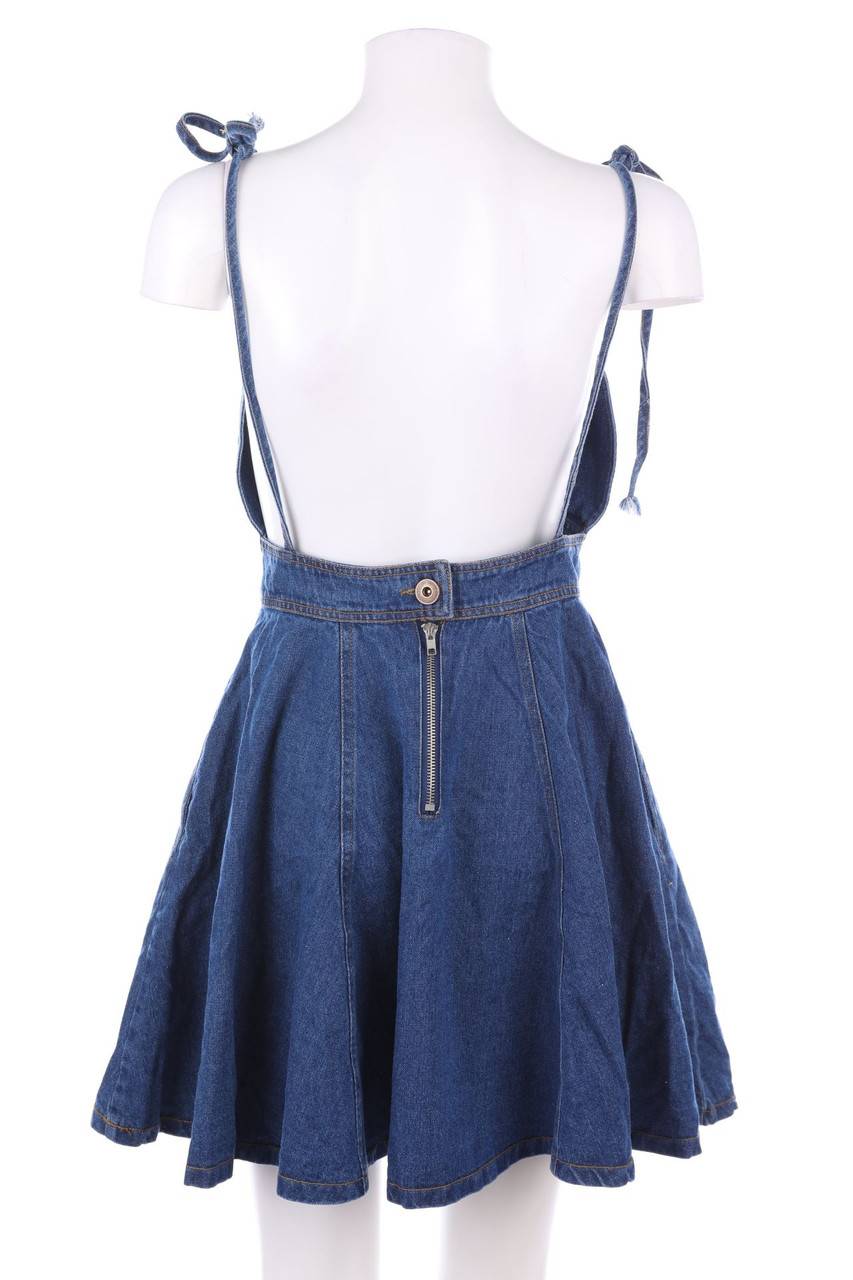 Carou Ohne Label Jeanskleid Mit Tiefem Rückenausschnitt