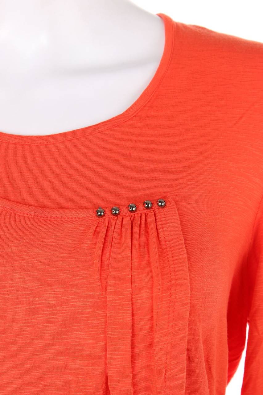 Carou Ohne Label Longsleeve-Shirt Mit Asymmetrischem Schnitt