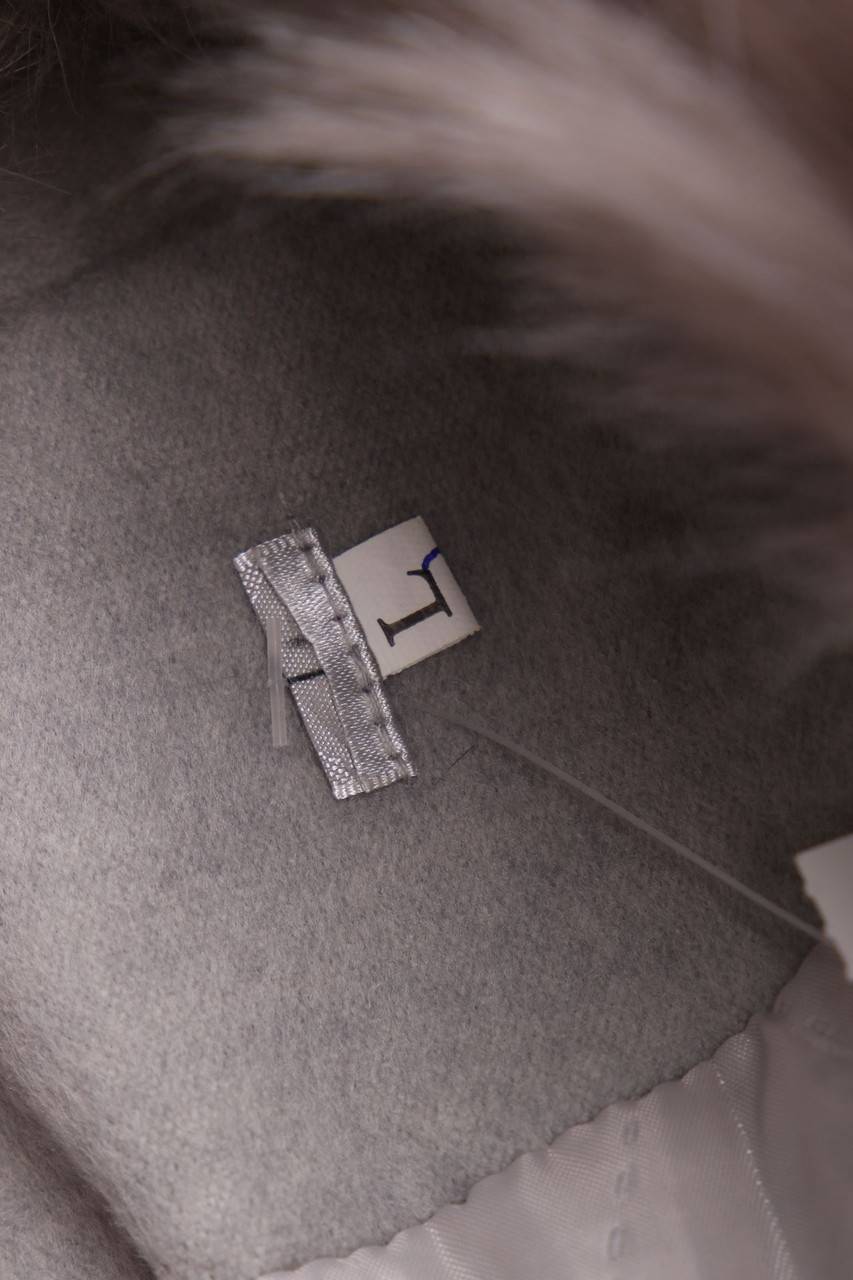 Carou Ohne Label Oversize-Jacke Mit Faux Fur-Kragen