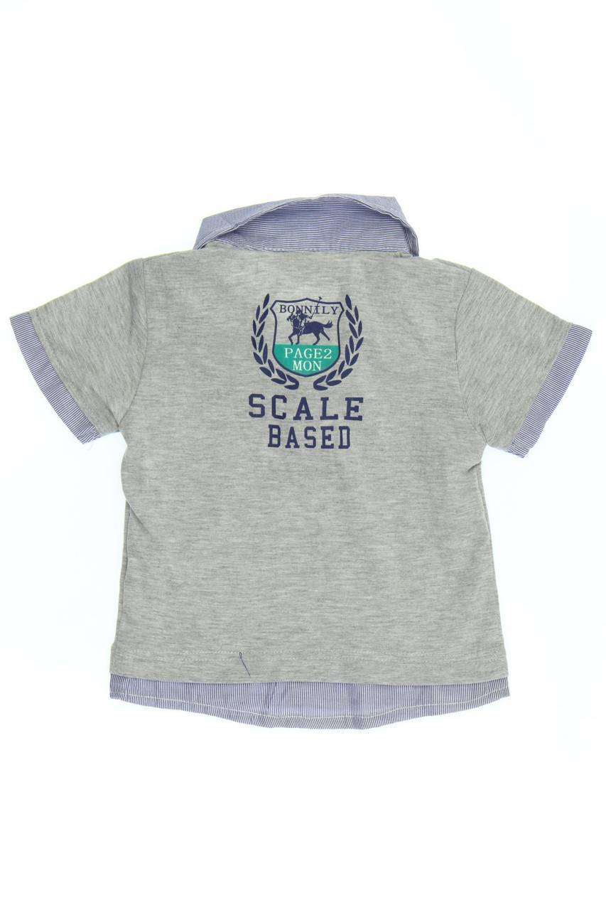 Carou Ohne Label Poloshirt Aus Baumwoll-Mix Mit Print