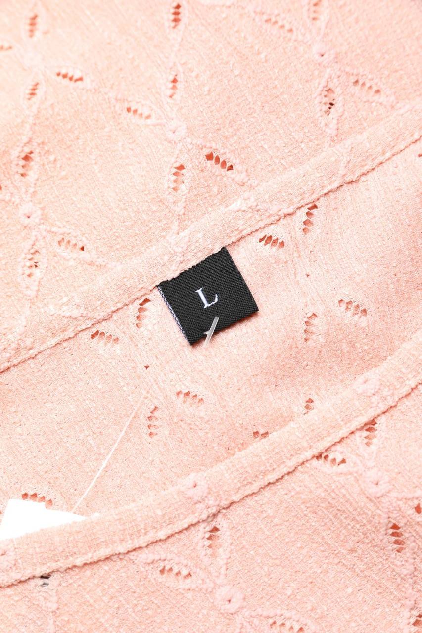 Carou Ohne Label Spitzen-Kurzarm-Bluse Mit Puffärmeln
