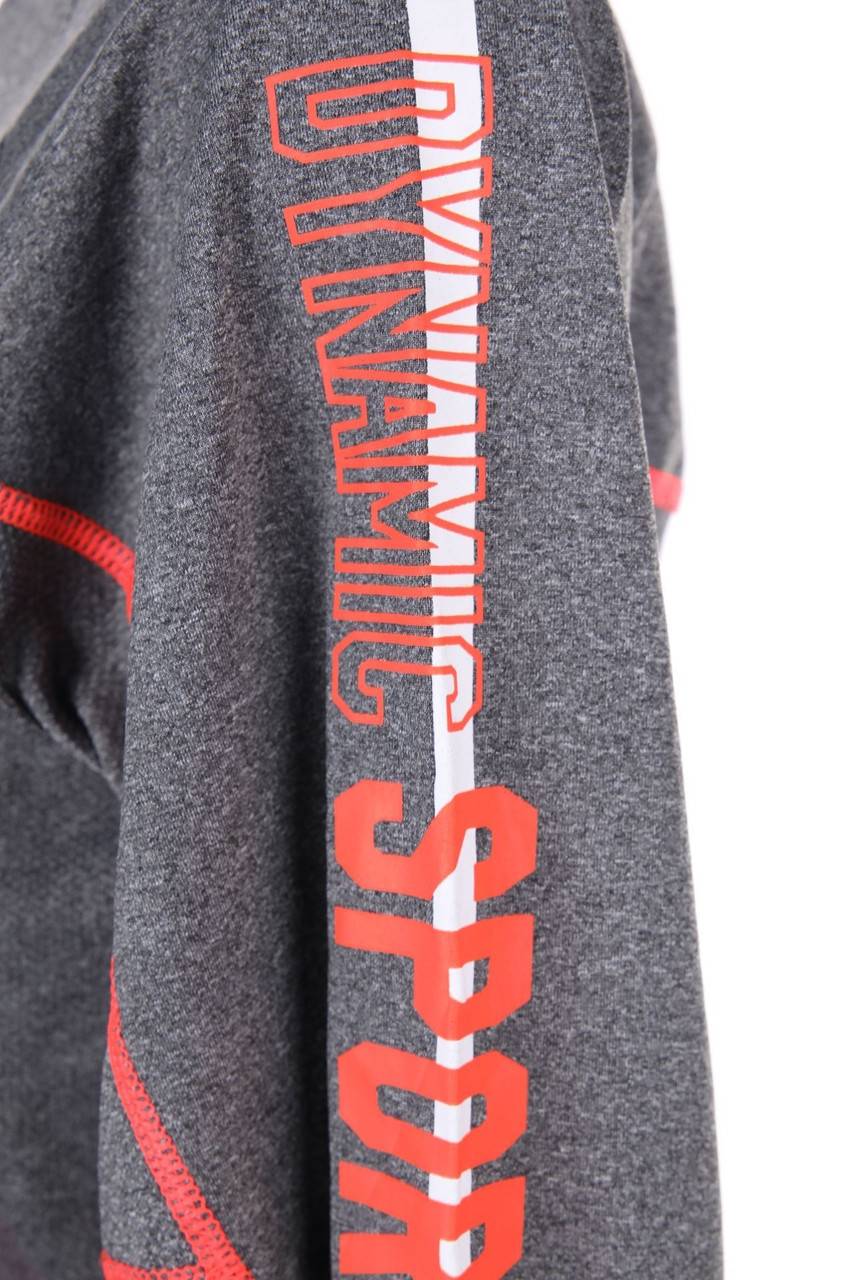 Carou Ohne Label Sport Longsleeve-Shirt Mit Logo-Print