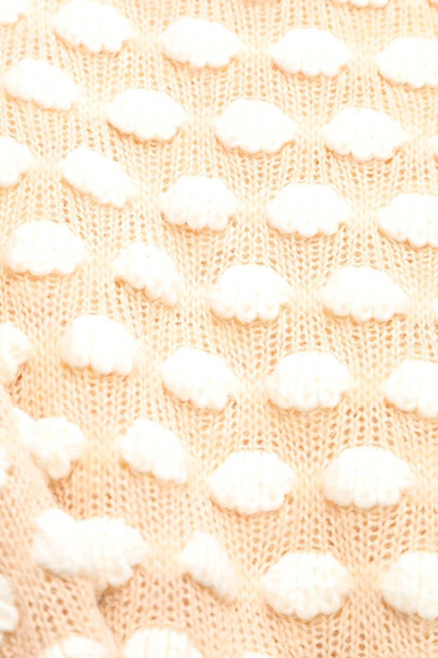 Carou Ohne Label Strick-Pullover Mit überschnittener Schulter