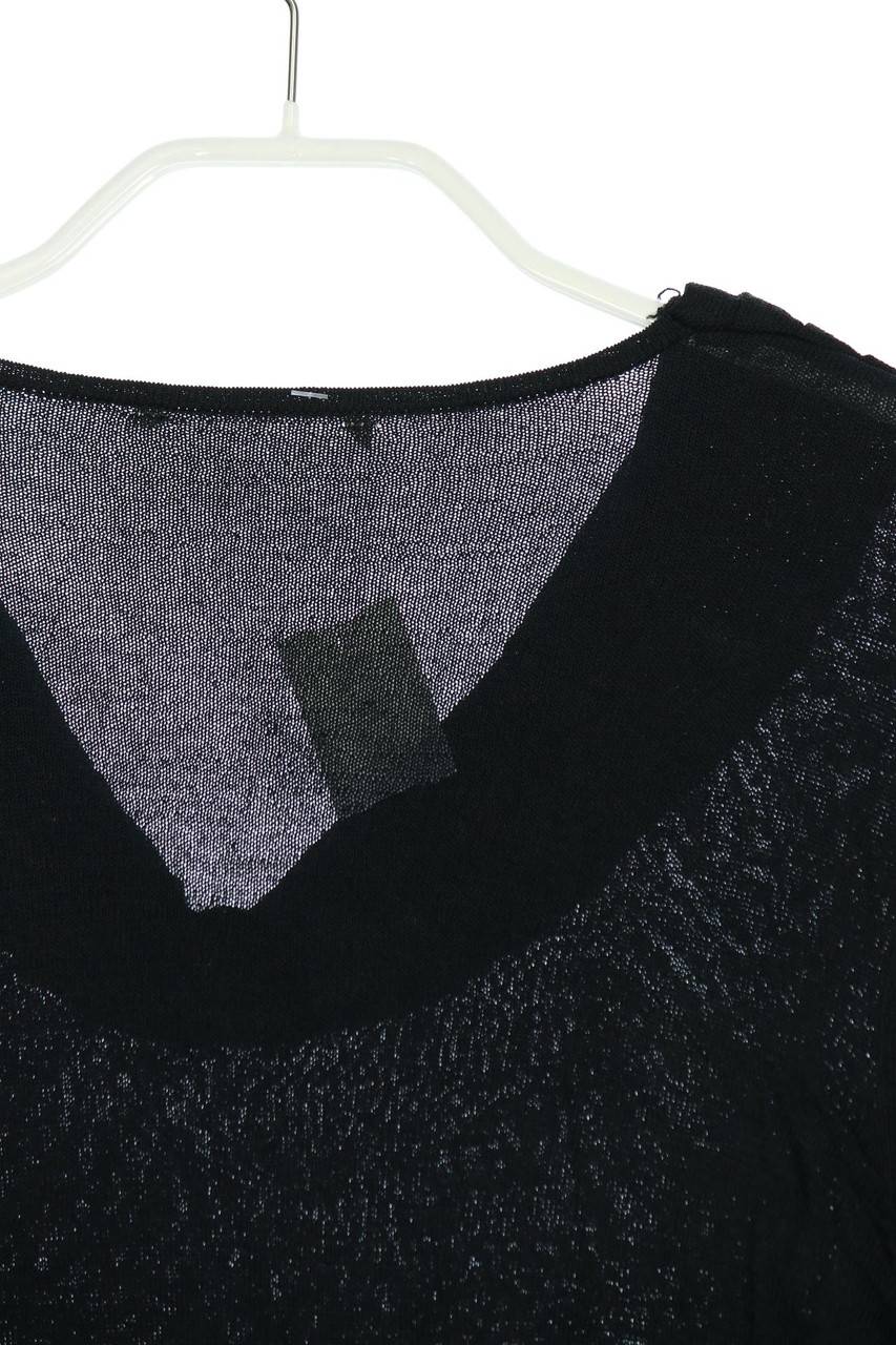 Carou Ohne Label Strick-Pullover Mit Wasserfall-Ausschnitt