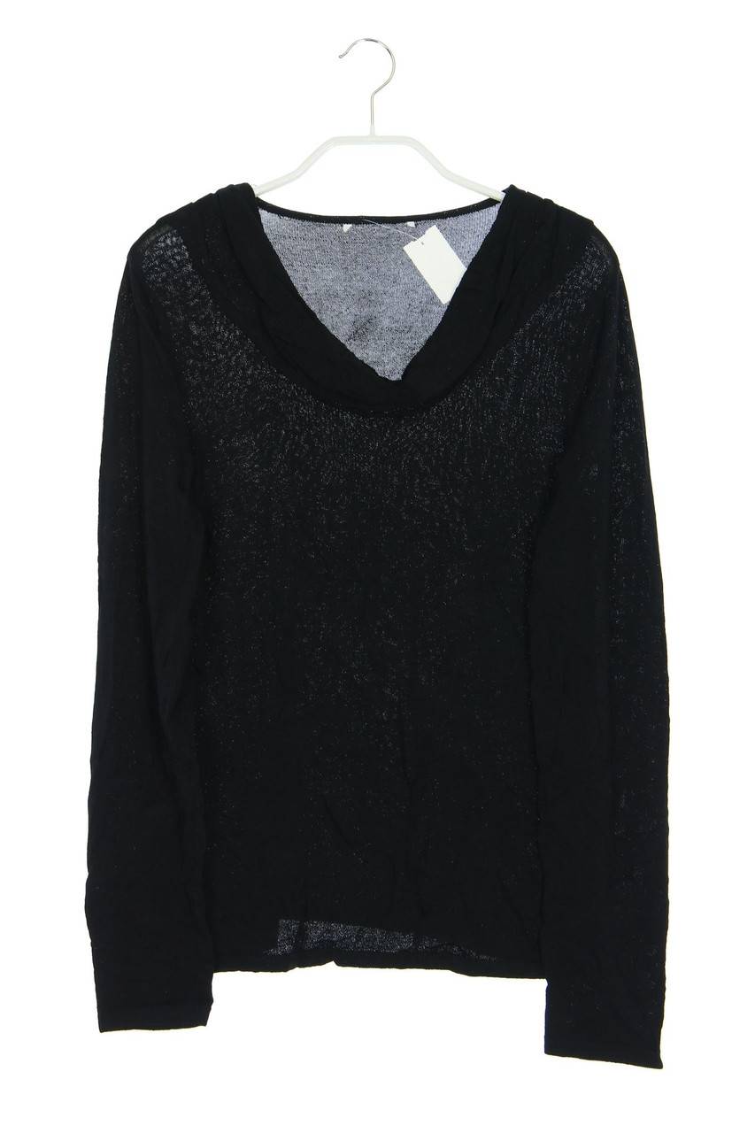 Carou Ohne Label Strick-Pullover mit Wasserfall-Ausschnitt