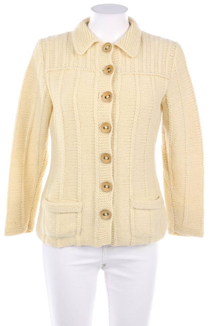 Carou Ohne Label Vintage-Cardigan mit aufgesetzten Taschen