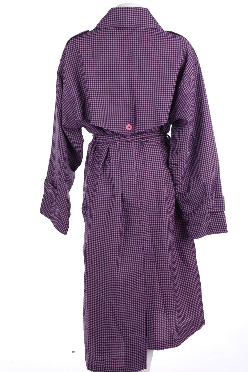 Carou Ohne Label Zweireiher-Mantel Mit Schulter-Riegeln