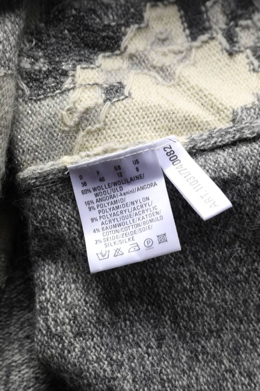 Carou OLSEN COLLECTION Vintage-Strick-Pullover Aus Woll-Mix Mit Angora