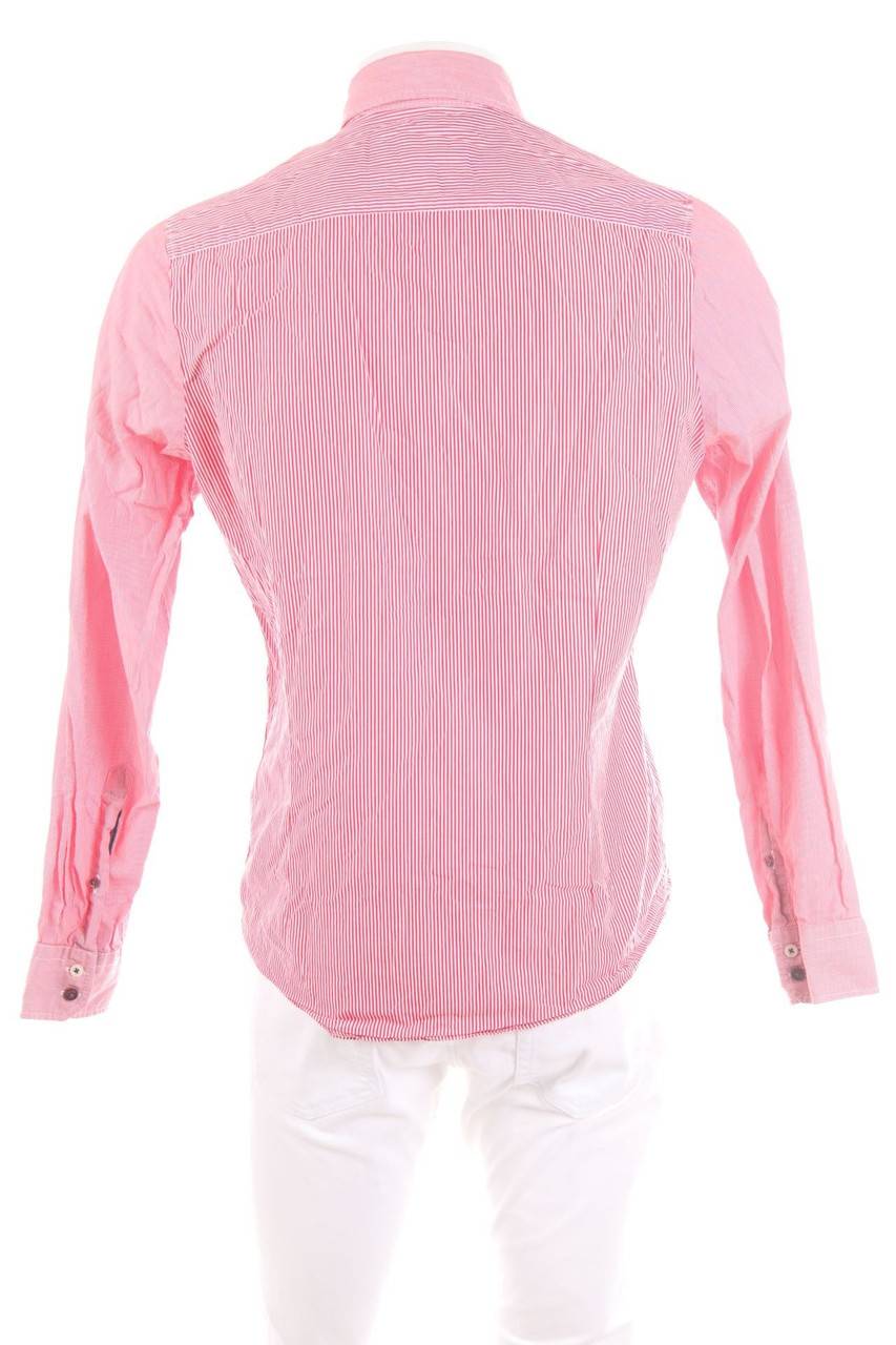 Carou OLYMP Gestreiftes Button-down-Hemd Aus Baumwolle