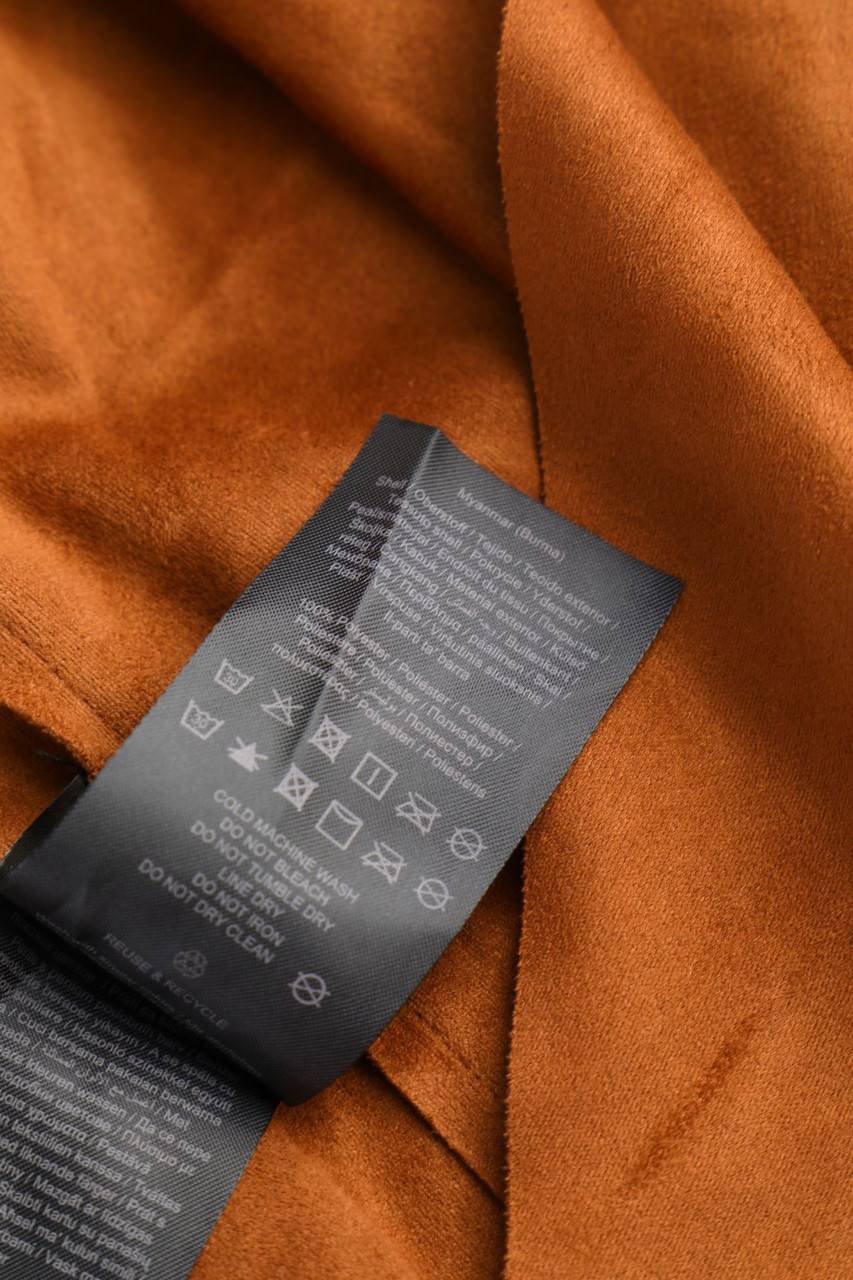 Carou ONLY Kunstlederjacke Mit Wasserfall-Ausschnitt