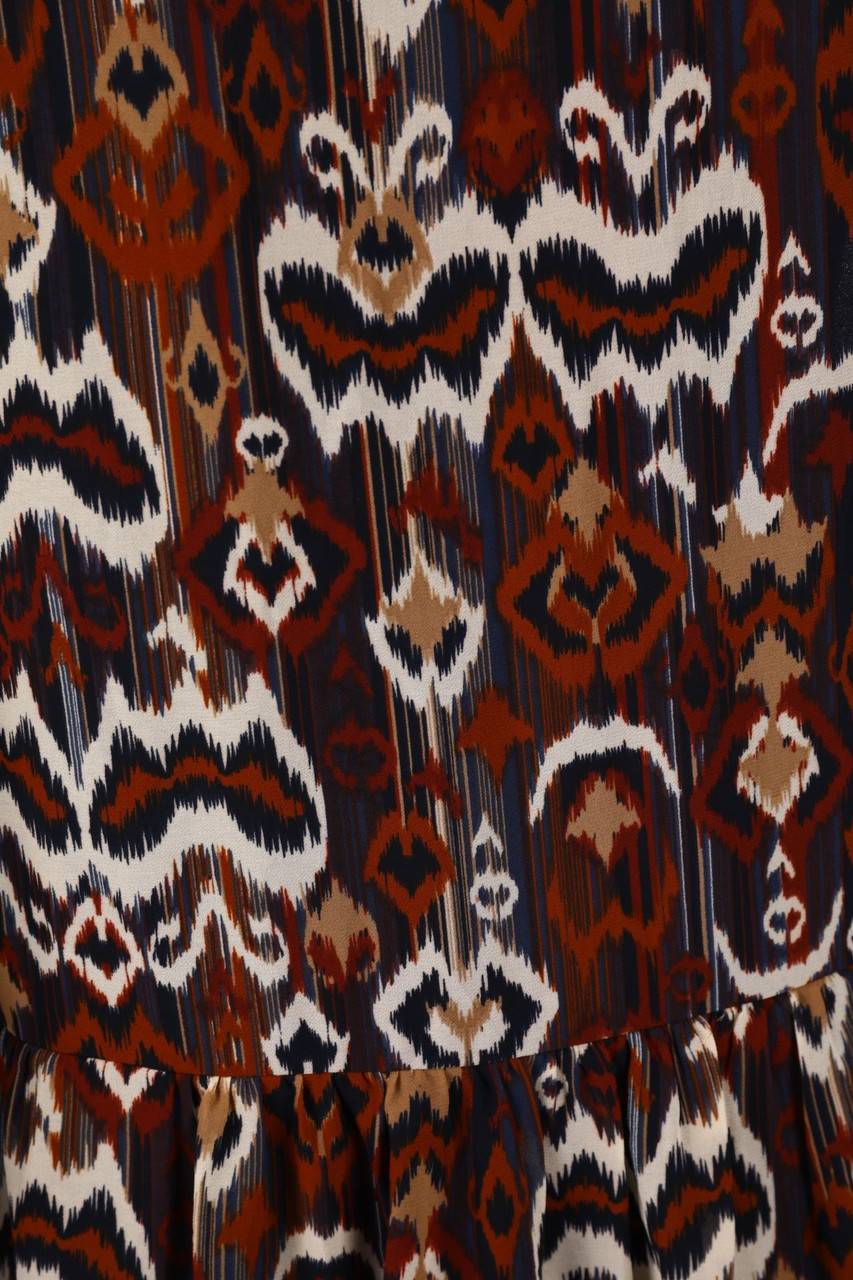 Carou ONLY Tunikakleid Mit Smok-Details Mit Ethno-Print