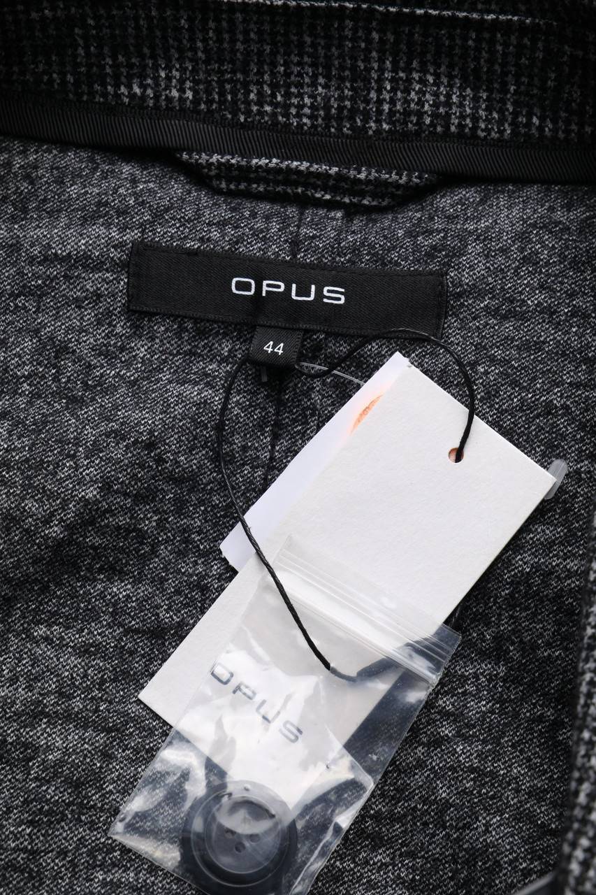 Carou OPUS Mantel Aus Woll-Mix Mit Hahnentritt-Muster