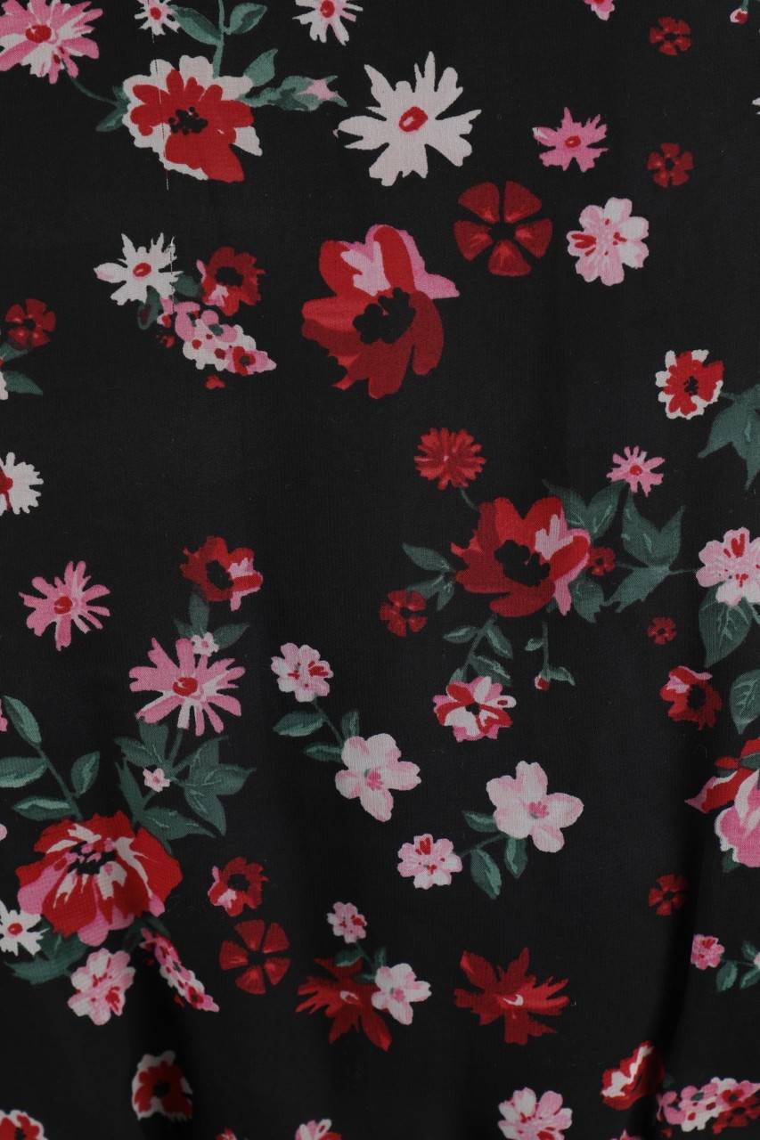 Carou Page One Tunikakleid Mit Blumen-Print Mit Gummizug